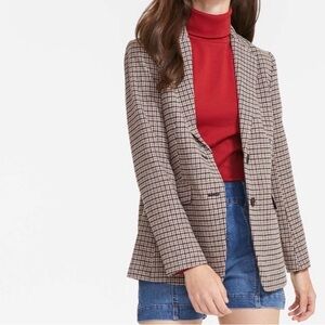 JOE FRESH Houndstooth Blazer